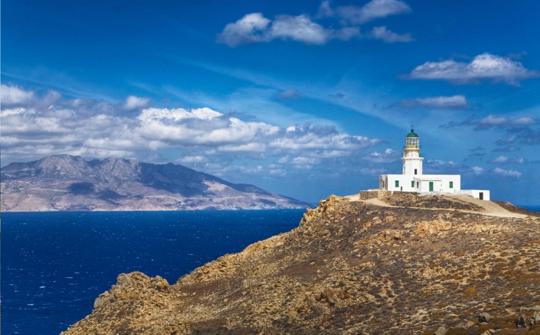 The Armenistis Lighthouse